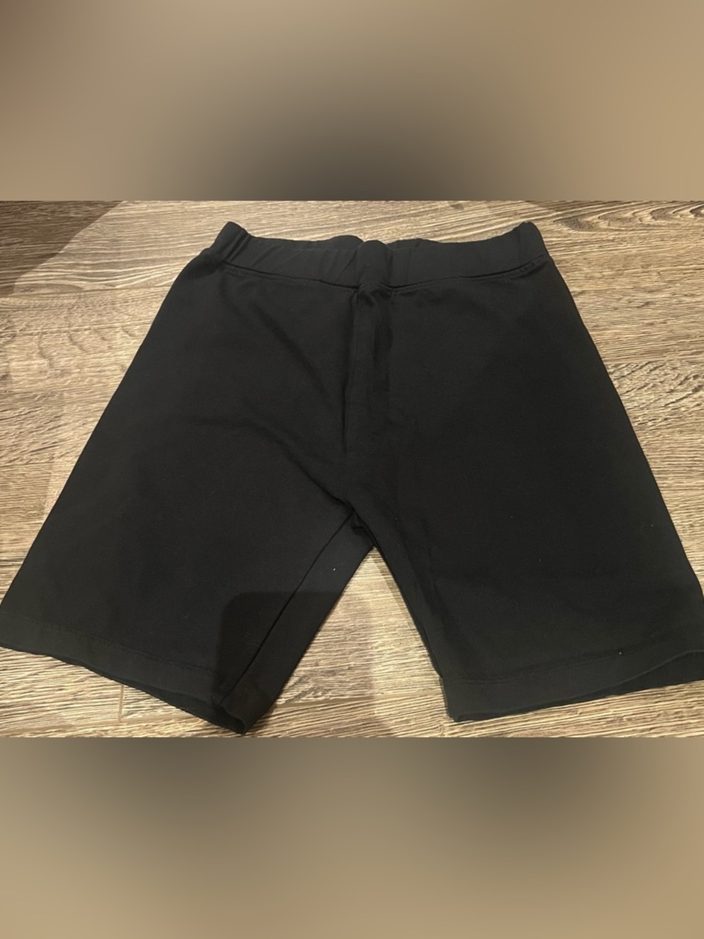 Brunette The Label Black Stretch Bike Shorts